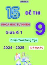 15 Đề thi Khoa Học Tự Nhiên 9 giữa Kì 1 Chân Trời Sáng Tạo 2024-2025 (Có đáp án)